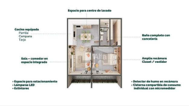Departamentos en PREVENTA Barrio Vallejo, frente a jardín San Juan de Guadalupe