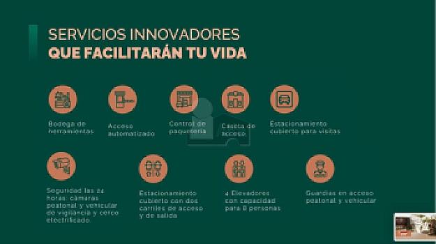 Departamentos en PREVENTA Barrio Vallejo, frente a jardín San Juan de Guadalupe