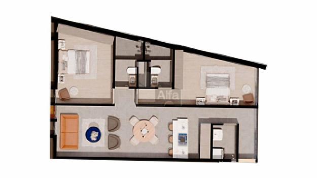 Departamentos en PREVENTA en Torre Lexy en fracc. Morales, SLP