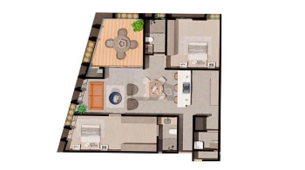Departamentos en PREVENTA en Torre Lexy en fracc. Morales, SLP