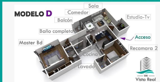 Últimos Departamentos EN VENTA en la Herradura, la zona más moderna de San Luis Potosí.