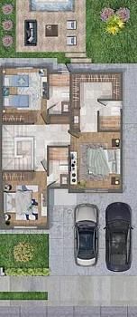 Casa en venta modelo Bilbao Plus, ubicada en La Coruña, Sección Portonovo, Hermosillo, Sonora.