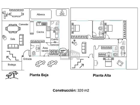 Casa Equipada en Venta en Exclusivo Residencial Punta Tiburón