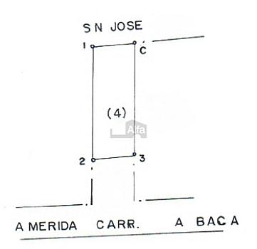 Terreno en Venta en Baca, Yucatán