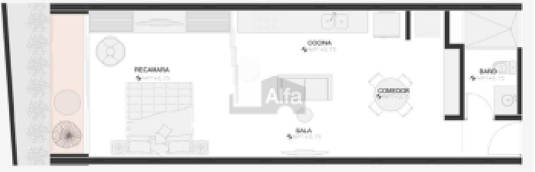 Departamento 1 rec, 2o nivel, Temozon Norte, pocos metros de Periferico, amenidades, ideal inversion