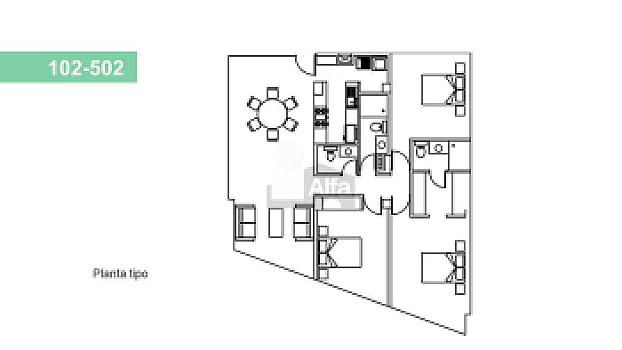Departamento en Venta en San José del Puente, Puebla, Pue.