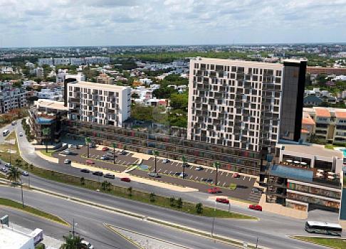 Venta de Condos en Plaza Comercial San Francisco, SMZ-11, Cancun Quintana Roo