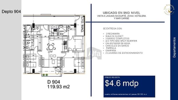 Venta de Condos y/o departamentos en Plaza Comercial San Francisco, SMZ-11, Cancun Quintana Roo