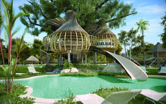 Casa en venta en Fraccionamiento Aldea Kiin, Puerto Morelos, Quintana Roo