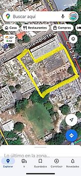 Terreno con construcción en VENTA SMZ 65 Cancun Quintana Roo REHOYADA Av Lopez Portillo y calle 13N