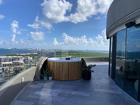 Apartment for Sale Equipped, Decorated and Furnished, Shark Tower in Puerto Cancun