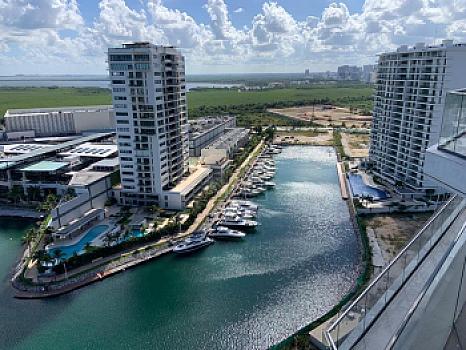 Apartment for Sale Equipped, Decorated and Furnished, Shark Tower in Puerto Cancun
