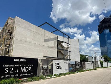 Departamento 1 rec, 2o nivel, Temozon Norte, pocos metros de Periferico, amenidades, ideal inversion