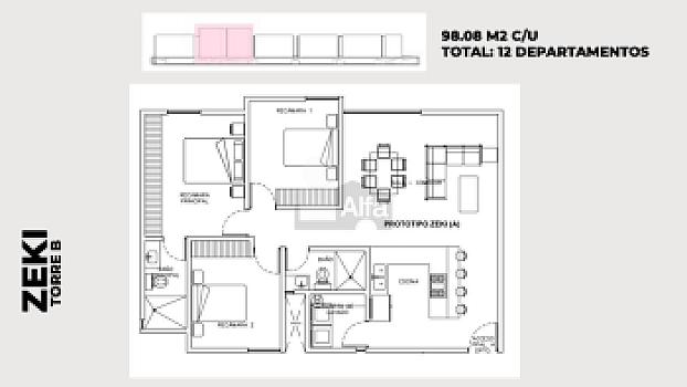 Departamentos en venta en Fuerte Ventura, San Luis Potosí