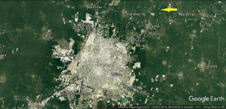 Terreno habitacional 2.6 has, ideal para desarrollo, colinda con desarrollo residencial, en Conkal, 