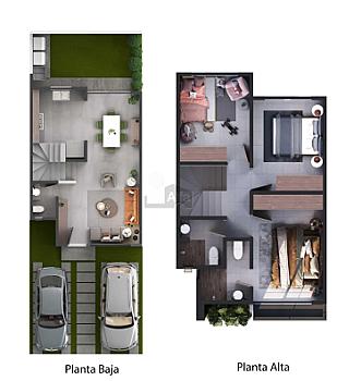 Casas nuevas en venta en San Mateo Atenco | Residencial Esmeralda | Cerca del Tren Interurbano