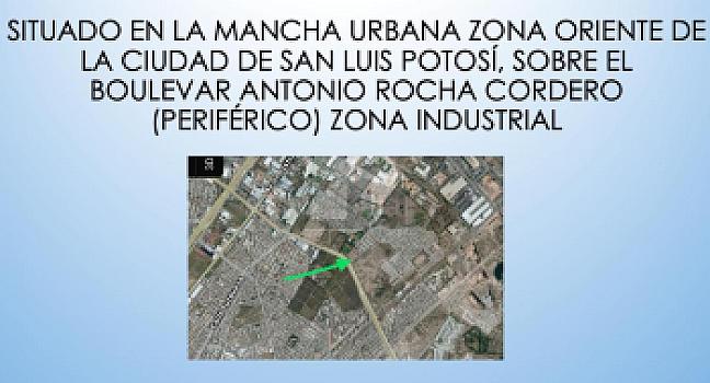 Terreno en Renta en Boulevard Antonio Rocha Cordero en Industrial San Luis