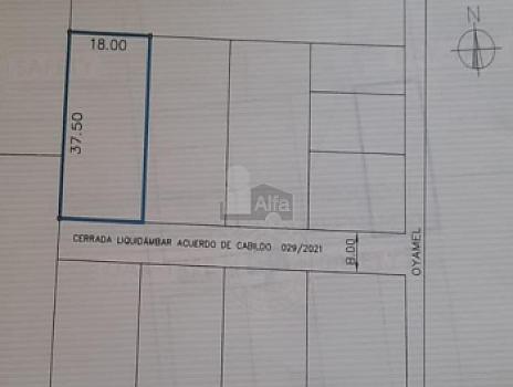 Terreno de 675 m2 en venta en Bosques de Metepec. Cerca de Av. Tecnológico.