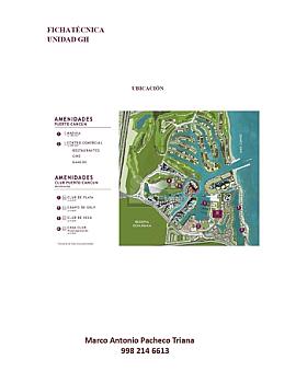 Garden House for Sale 3 bdrm 3.5 baths in Marina Puerto Cancun, Quintana Roo