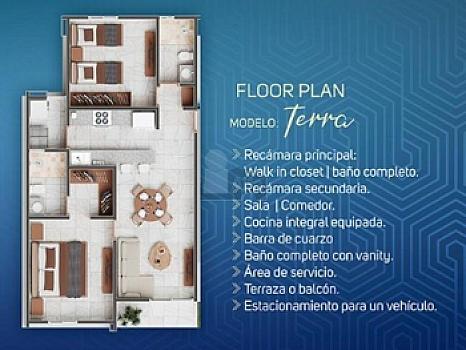 DEPARTAMENTO EN COMUNITY LA SELVA PLAYA DEL CARMEN