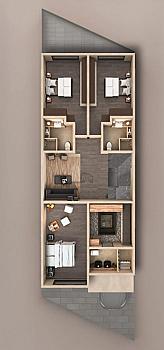 Casa familiar en residencial con pádel en Calimaya