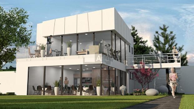Casa en venta en Metepec con diseño moderno