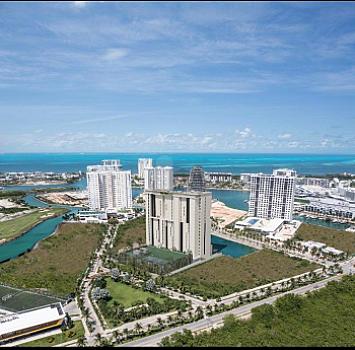 Apartments for Sale in BLAS Puerto Cancún with 2 and 3 bedrooms, 3 and 4 full bathrooms, Cancún QR