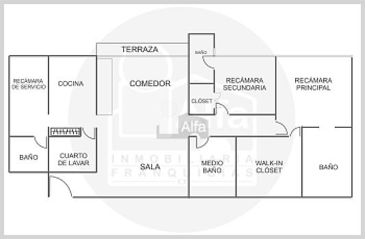 Departamento en venta en Bosque Real, Huixquilucan, México.