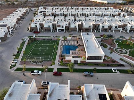 Casa en venta modelo Salamanca, ubicada en La Coruña, Sección Portonovo, Hermosillo, Sonora.
