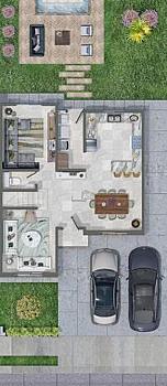 Casa en venta modelo Bilbao, ubicada en La Coruña, Sección Portonovo, Hermosillo, Sonora.