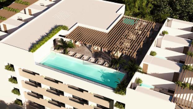 Pre-construction Pre-sale Apartments with financing in Playa del Carmen