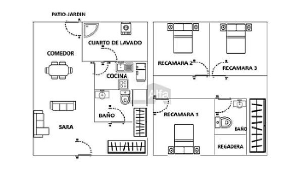 Casa sola en sale en Real del Sol, Tecámac, México
