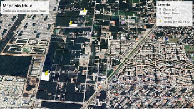 Land for Sale in Av Prolongación Av la Luna Huaycán zone Cancun