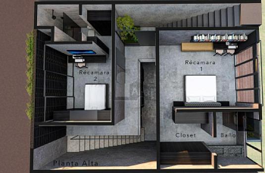 Casa con diseño Industrial, ven y conócela!