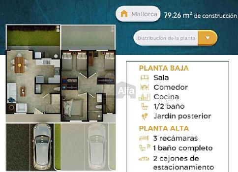 Casas nuevas en Real Belmonte Tecamac