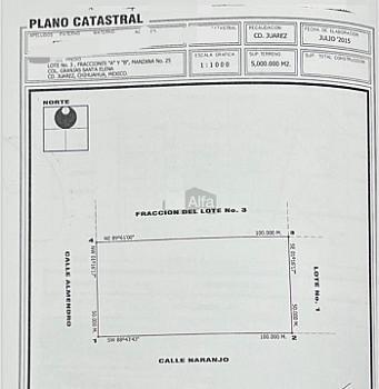 Terreno habitacional en sale en Granjas Santa Elena, Juárez, Chihuahua