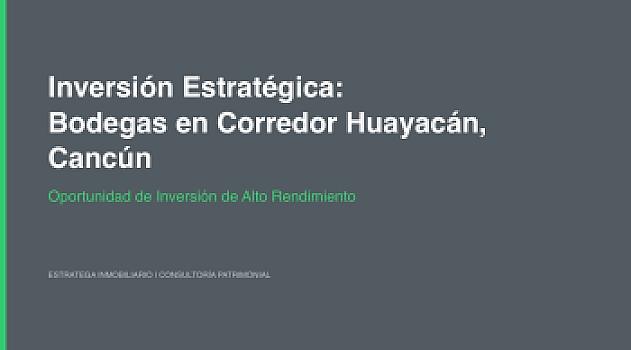 Minibodegas en zona Huayacan oportunidad