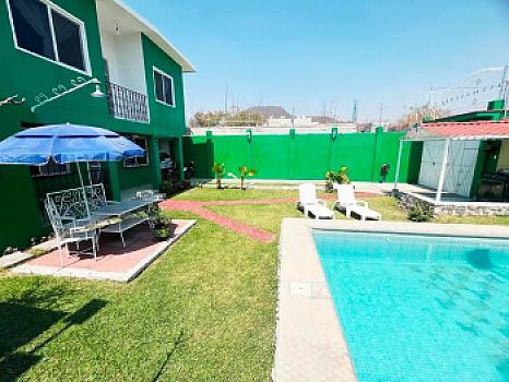 🏡Casa de descanso con alberca 🏊🏻 en Yautepec, Morelos.🌴
