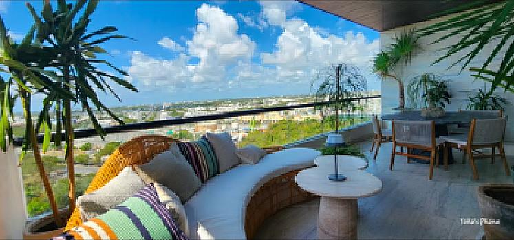 En Venta Departamento  Residencial Vela Towers Cancún.