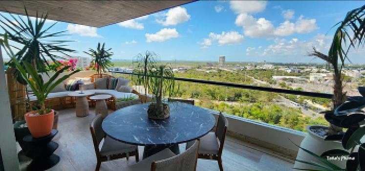 En Venta Departamento  Residencial Vela Towers Cancún.