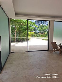 Departamento amplio en Tulum con terraza y jacuzzi en The Waves