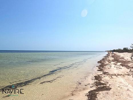 Terreno residencial frente al mar en Santa Clara, Yucatán