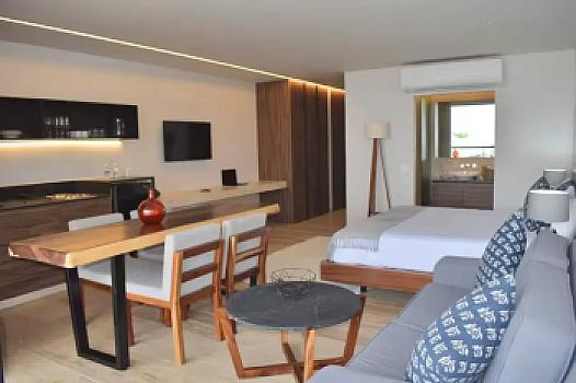 Amplio estudio en venta en Playa del Carmen amueblado