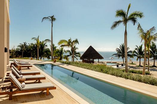 Massive oceanfront Garden Penthouse in Playa del Carmen
