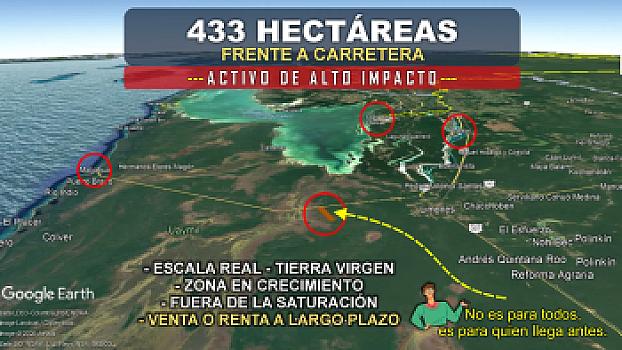 Activo de Alto Impacto - TERRENO PLANO EN VENTA (De 433 hectáreas)
