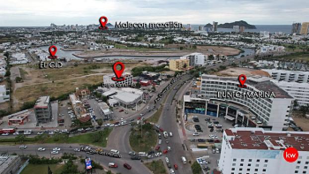 Departamento de 100m² con Alberca en Marina Mazatlán