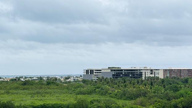 Departamento en renta Amuebaldo en Puerto Cancún con vista al mar