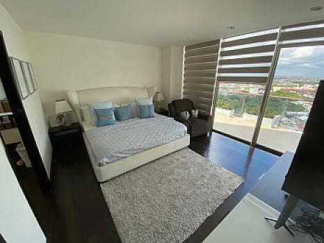 Departamento de Lujo en Venta en Be Towers Puerto Cancún con 3 Recámaras, Jacuzzi y Vista Panorámica