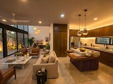 Townhouses en venta de 2 habitaciones, Mérida