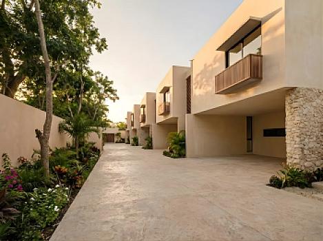 Townhouses en venta de 2 habitaciones, Mérida